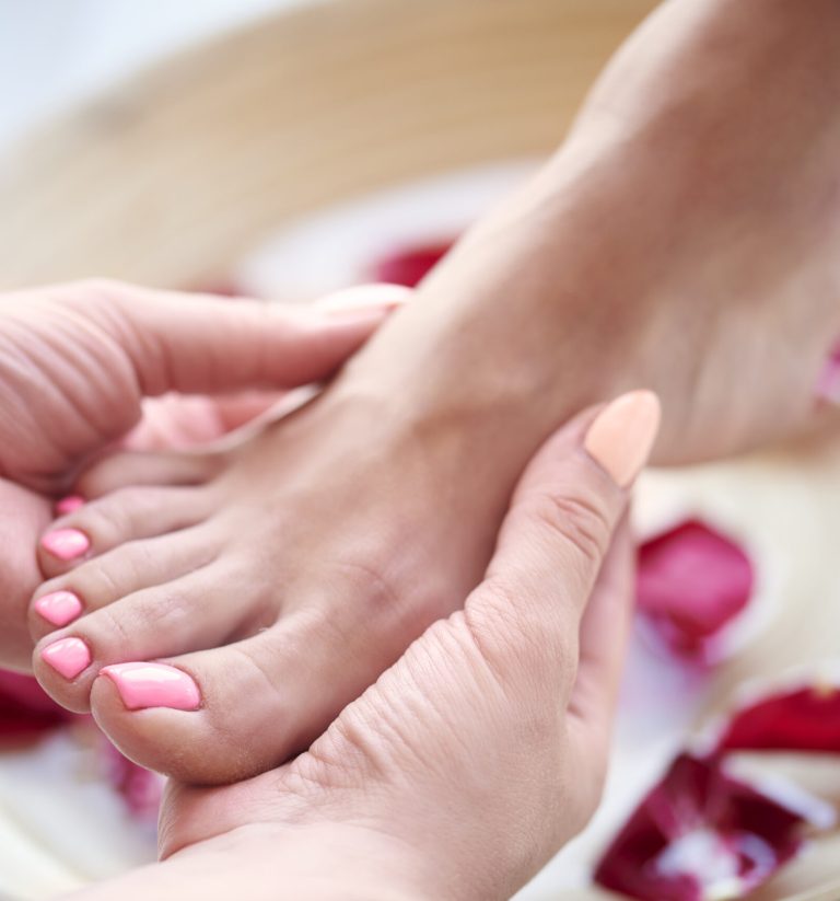 Spa treatment for tired feet